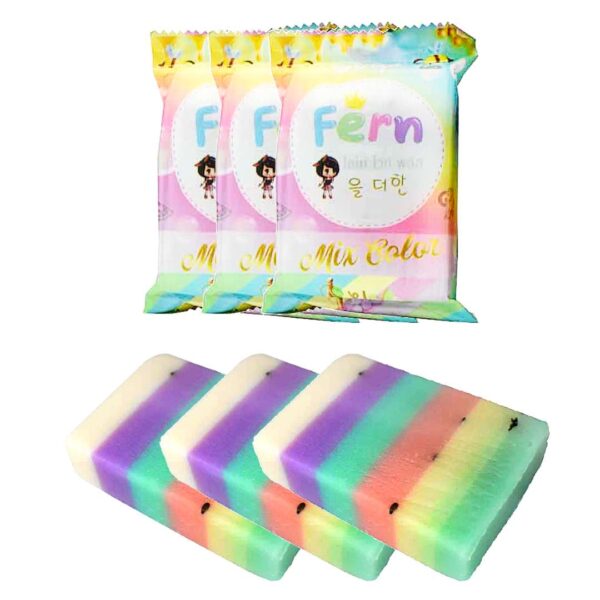 Jabón aclarante Fern mix color 80g LOTE3