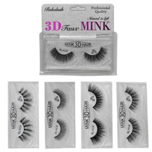 Pestañas Rukalash Faux mink 3D surtidas