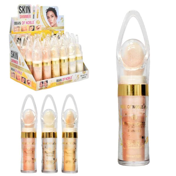 Polvo de hadas con aplicador Skin shimmer Iman Of Noble