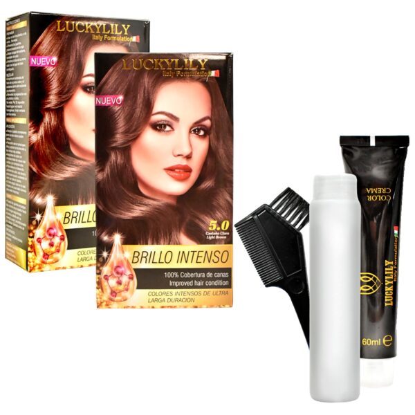Tinte Para Cabello Lucky Lily Tonalidades Surtidas