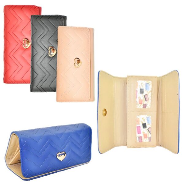 Billetera Rectangular De Diseños Y Colores Variados Q32.10 - Imagen 2