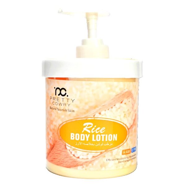 Crema Facial Y Corporal De Arroz Pretty Cowry 500Ml
