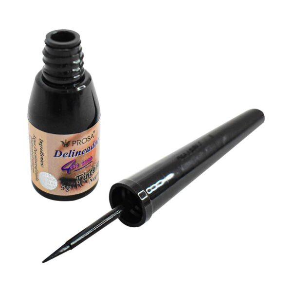 Delineador En Presentacion Tintero Liquido Tono Negro Prosa LOTE1
