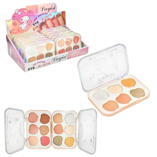 Paleta De Sombras Luyisi Surtidas de 18,60 LOTE 1