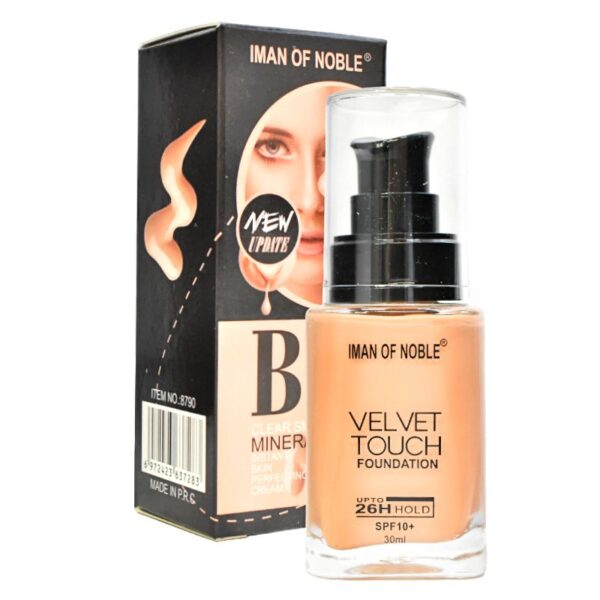 Bases Iman Of Noble Bb Velvet Touch 30Ml Mas 10Spf