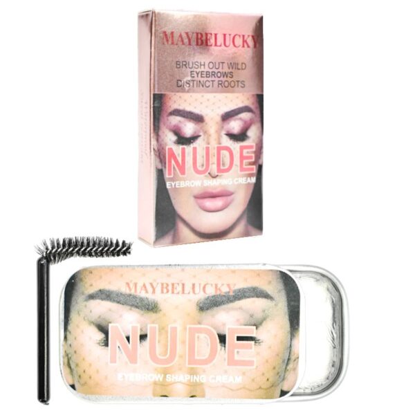 Jabon Para Cejas Nude Matbelucky Caja Rosa Cromado