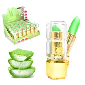 Labiales De Aloe Vera Color Verde Magic Kiss Me De Angel Rose