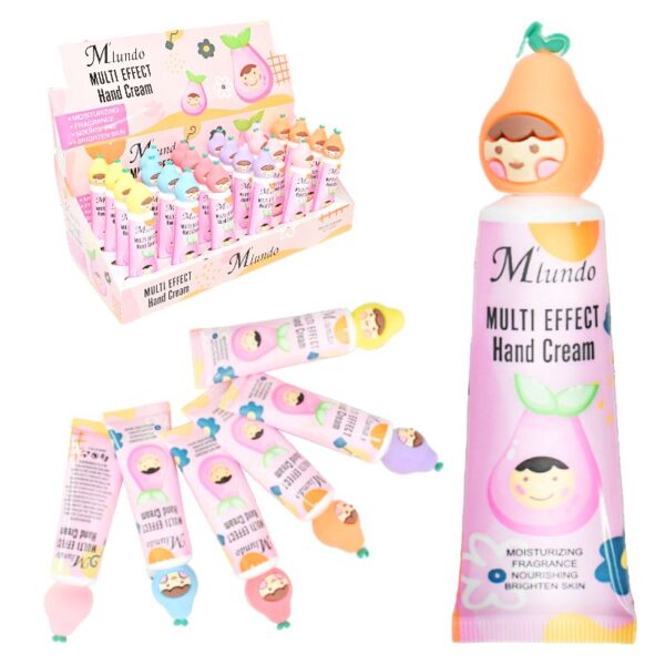 Crema Para Manos Miundo Con Tapa De Rostro Frutal