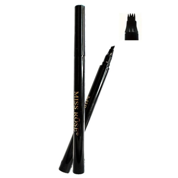 Delineadores De Cejas Miss Rose Liquidos 3 Picos LOTE 1