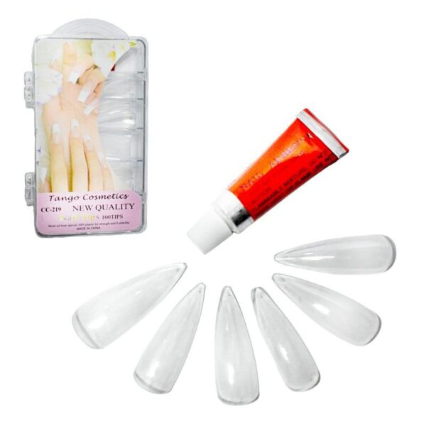 Set de 100 tips de uñas Tango Cosmetics surtidos LT2 - Imagen 12