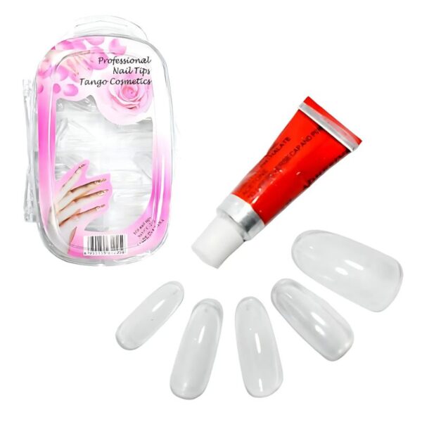Set de 100 tips de uñas Tango Cosmetics surtidos LT2