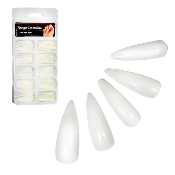 Set de 100 tips de uñas Tango Cosmetics surtidos LT2 - Imagen 2