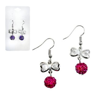 Aretes con Diseño de Coracion y Perla Accessory