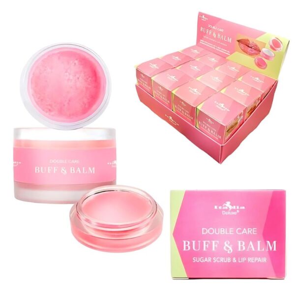 Bálsamo Labial Doble Tapa Sugar Scrub de Italia Delux