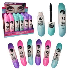 Mascara para pestañas 7D FIBER LASHES HUXIABEAUTY