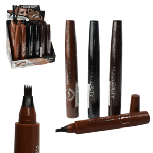 Cepillo delineador de cejas a prueba de agua colores surtidos HUXIABEAUTY