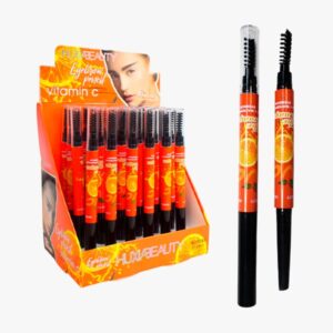 Lápiz para Ceja 2 en 1 con Vitamina C Huxia Beauty