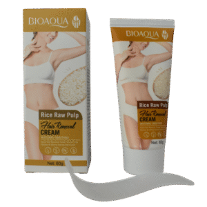 Crema depiladora aclaradora esencia de arroz 60G BIOAQUA