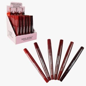 Labiales Miss Rose en Barra 2 puntas tonos surtidos Lote 1
