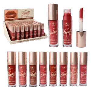 Brillo Voluminizador de Labios con Extracto de vitamina E de Italia Delux Lote 2