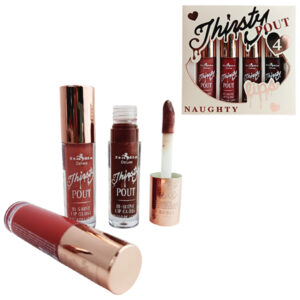 SET DE 4  BRILLOS LABIALES GLOSS SURTIDOS DE ITALIA DELUXE